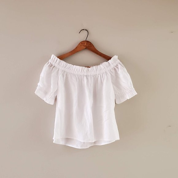 Express Tops - NWT Express Ruffle Top Blouse, Medium
